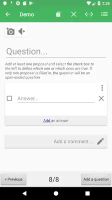 Quiz Maker (Create Quiz /Test) android App screenshot 0