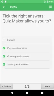 Quiz Maker (Create Quiz /Test) android App screenshot 4