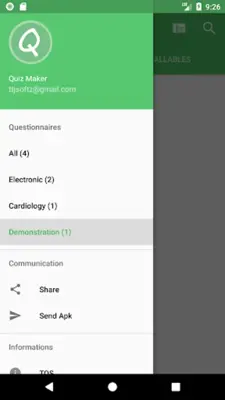 Quiz Maker (Create Quiz /Test) android App screenshot 7